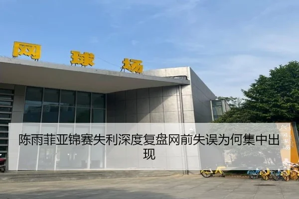 陈雨菲亚锦赛失利深度复盘网前失误为何集中出现